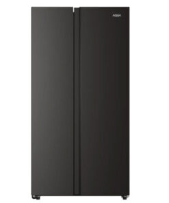 Tủ lạnh side by side Aqua 646 lít AQR-S682XA(BL) màu đen