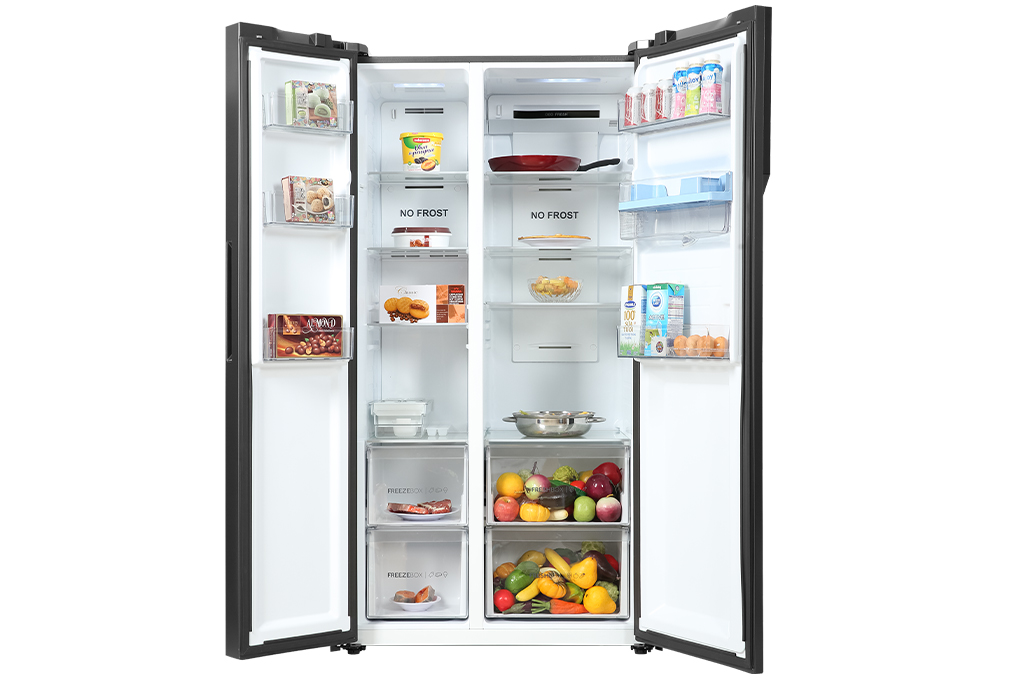 Tủ lạnh Aqua Inverter 524 lít AQR-SW541XA(BL)