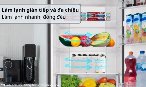 Tủ lạnh Aqua Inverter 283 lít AQR-T299FA(SL)