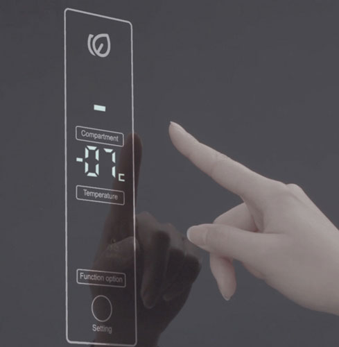 Tủ lạnh AQR-T329MA có bảng điều khiển cảm ứng hiện đại Tủ lạnh Aqua Inverter 291 lít AQR-T329MA(GB)có bảng điều khiển cảm ứng hiện đại