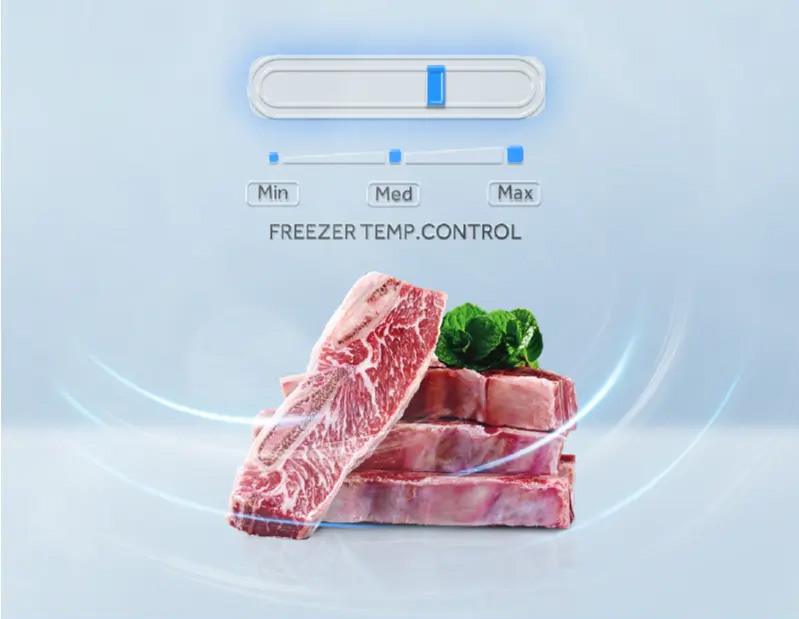 AQR-B360MA(SLB) sử dụng công nghệ làm lạnh gián tiếp Aqua Inverter 292 lít AQR-B360MA(SLB)