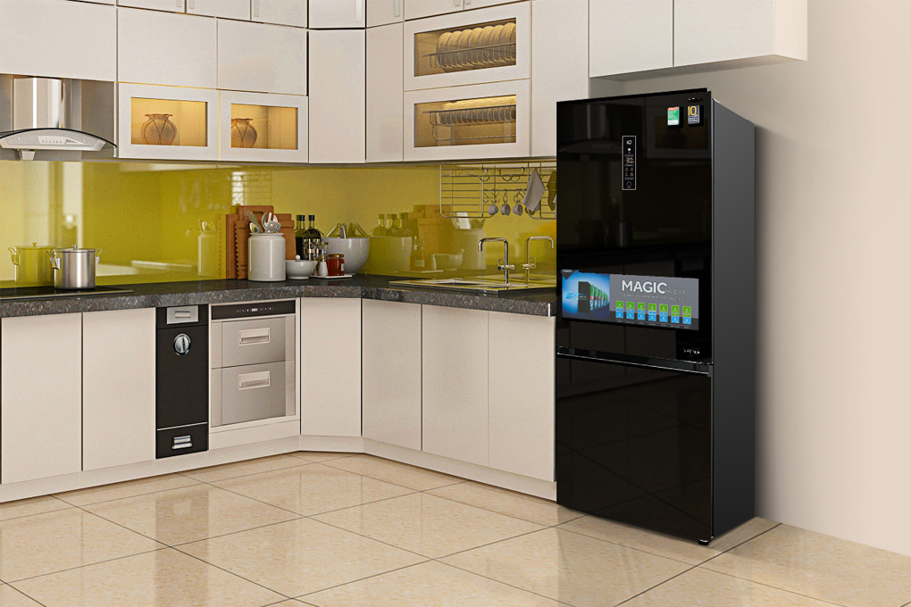 Tủ lạnh Aqua Inverter AQR-IG338EB (GB) 292 lítđược thiết kế theo phong cách hiện đại