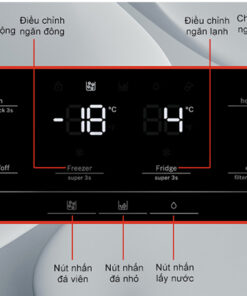 Tủ lạnh side by side Bosch serie 6 KAD93ABEP 562 lít