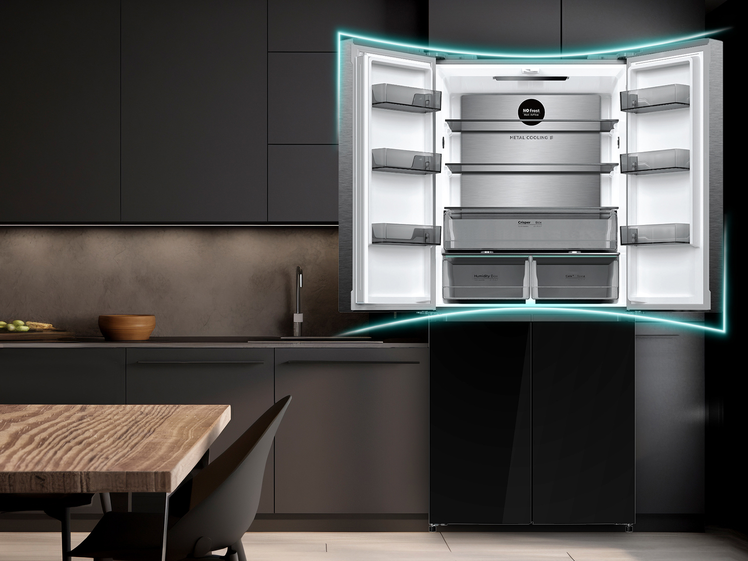 tủ lạnh Multi door Casper RM 430VDM có dung tích lớn tủ lạnh Multi door Casper RM 430VDM có dung tích lớn