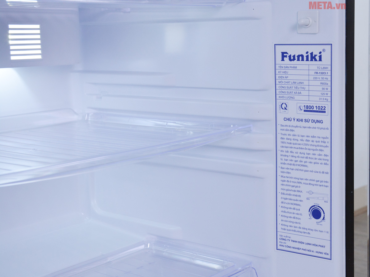 Tủ lạnh Funiki FR-132CI/132CI.1-130 lít