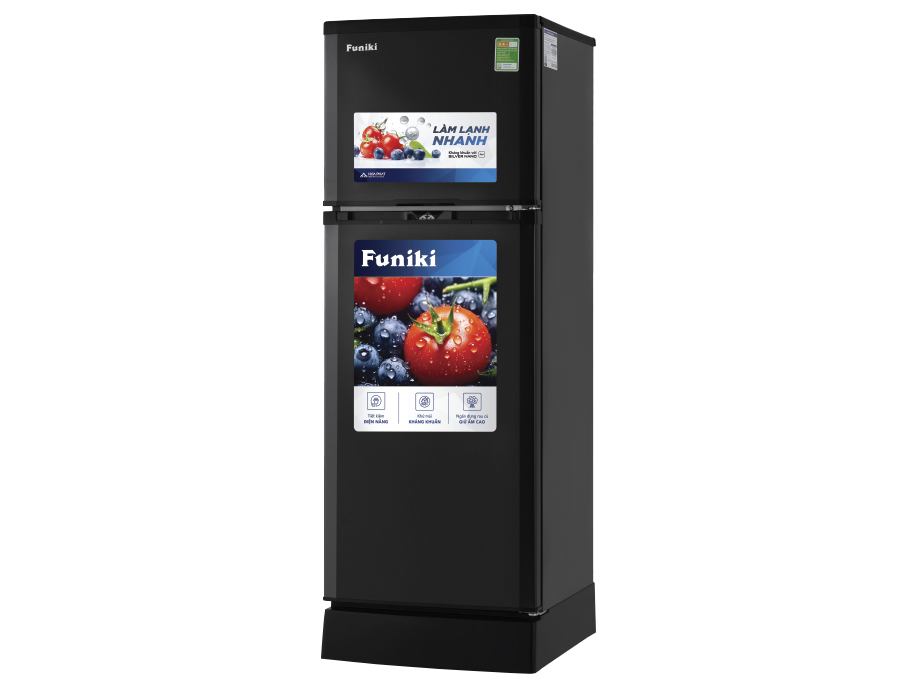 Tủ lạnh 2 cánh HR T6147TDG của Funiki hoạt động theo cơ chế làm lạnh gián tiếp