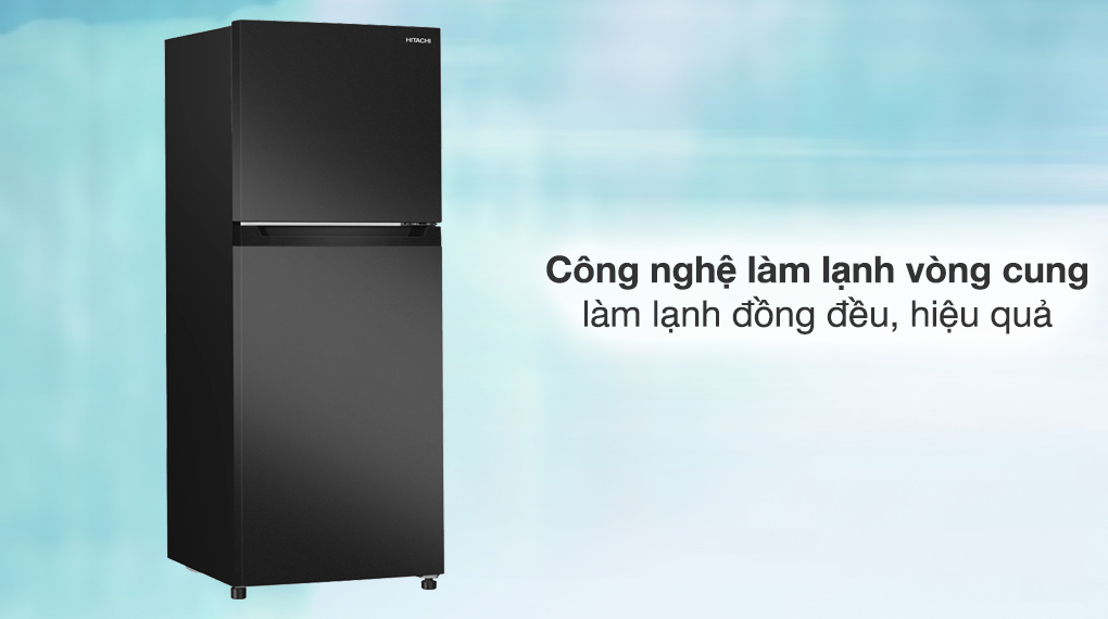 Tủ lạnh HRTN5230MUVN ứng dụng công nghệ làm lạnh vòng cung