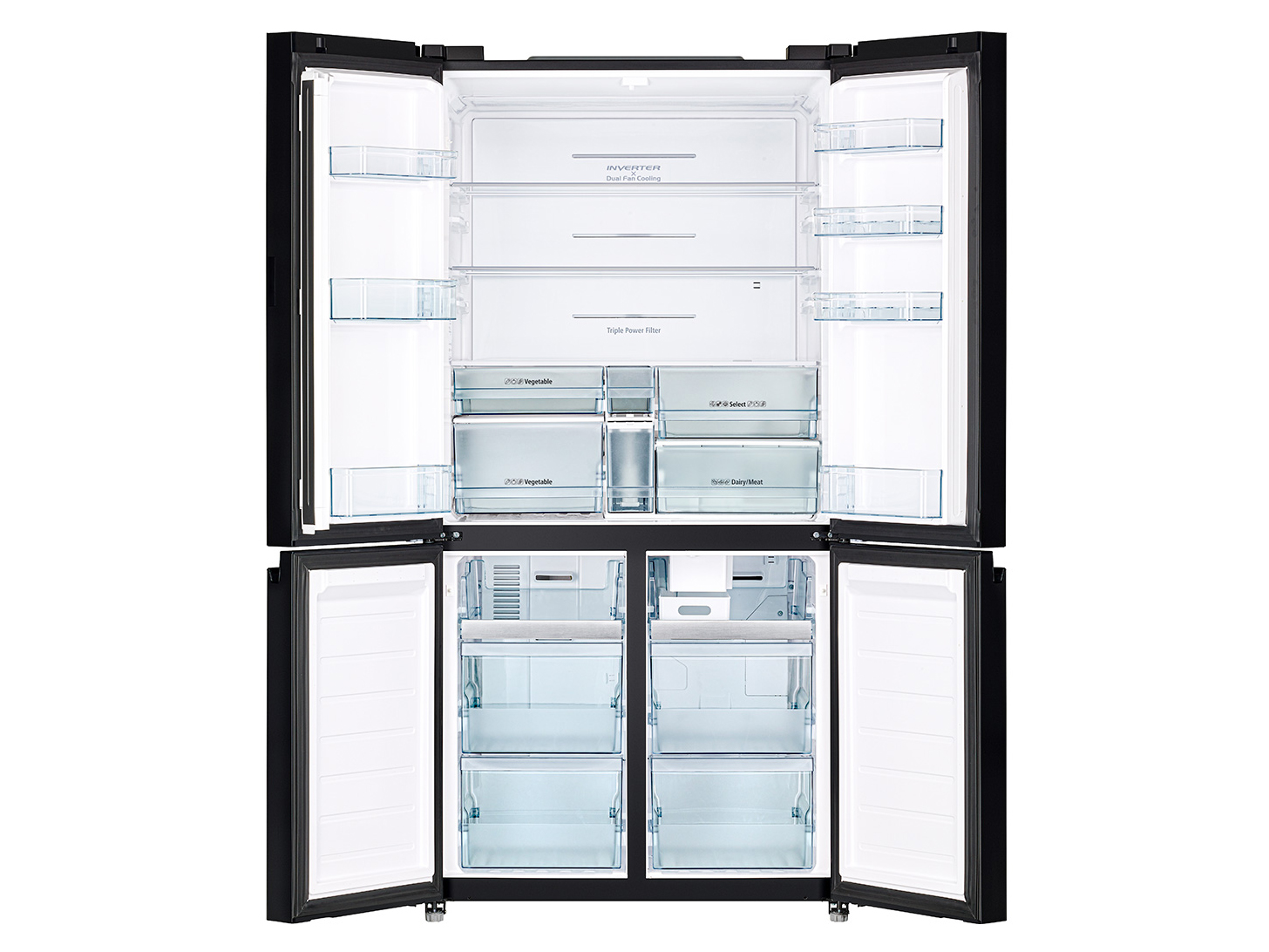 Tủ lạnh Hitachi Inverter 569 lít R-WB640PGV1(GCK)