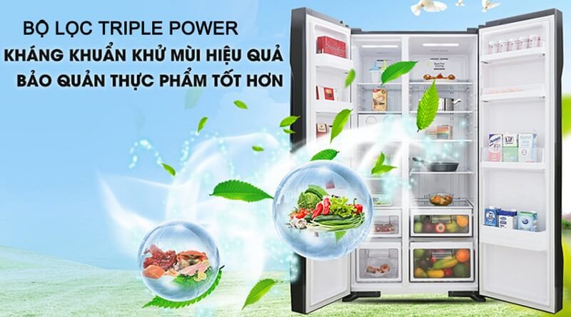 Bộ lọc Triple Power khử mùi hiệu quả Bộ lọc Triple Power khử mùi hiệu quả