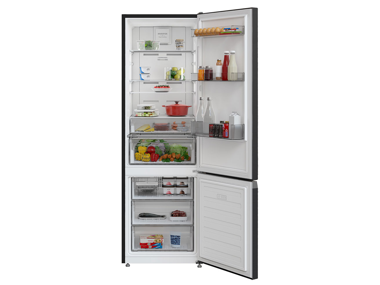 Tủ lạnh Hitachi Inverter 365 lít R-B375EGV1