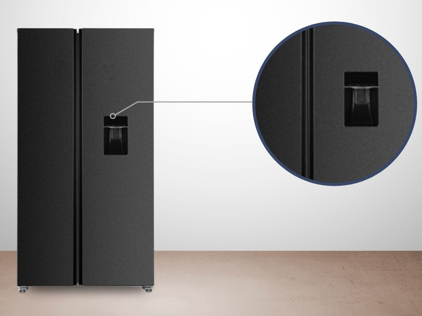 Tủ lạnh side by side lấy nước ngoài cửa Tủ lạnh side by side