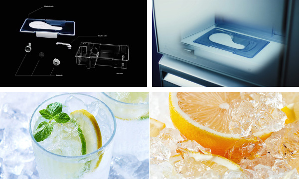 Làm đá tự động nhanh chóng