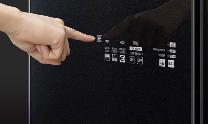 Bảng điều khiển cảm ứng Tủ lạnh Mitsubishi Electric Inverter MR-WX70C-BR-V - 694 lít