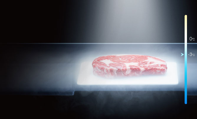 Mitsubishi MR CGX41EN có ngăn đông mềm tiện ích Mitsubishi MR CGX41EN có ngăn đông mềm tiện ích