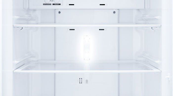 Tủ lạnh Mitsubishi Inverter 330 lít MR-CGX41EN-GBR-V có hệ thống đèn chiếu sáng hiện đại Tủ lạnh Mitsubishi Inverter 330 lít MR-CGX41EN-GBR-V có hệ thống đèn chiếu sáng hiện đại