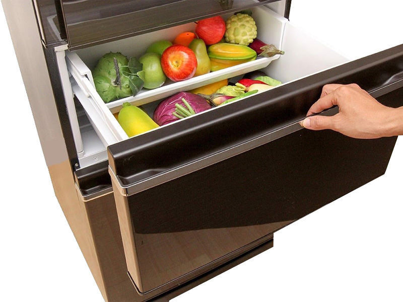 Tủ lạnh Mitsubishi Inverter 330 lít MR-CGX41EN-GBR-V (Màu nâu khói)