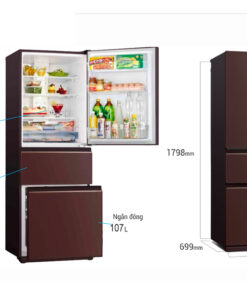 Tủ lạnh Mitsubishi Inverter 450 lít MR-CGX56EP-GBR-V