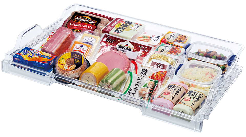 Ngăn mát dạng trượt độc đáo bảo quản thực phẩm chế biến sẵn Ngăn mát dạng trượt độc đáo bảo quản thực phẩm chế biến sẵn
