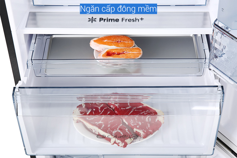 Tủ lạnh Panasonic NR-BC360WKVN có ngăn đông mềm tiện lợi Tủ lạnh Panasonic NR-BC360WKVN