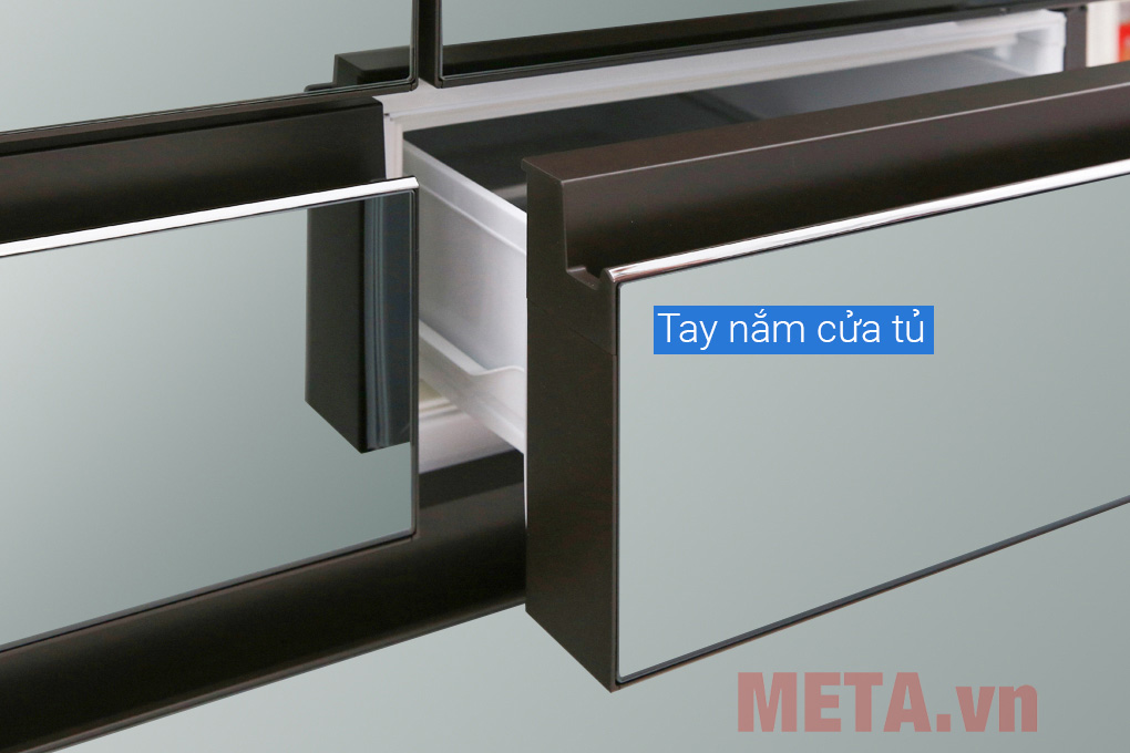 Tay nắm cửa tủ thiết kế chìm hiện đại