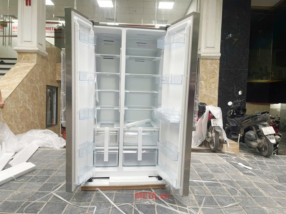 Tủ lạnh side by side Bosch KAN93VIFPG