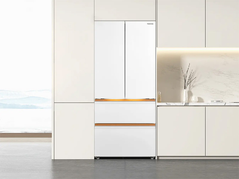 Tủ lạnh Toshiba GR-RF690WI-PGV(67) thiết kế phong cách Japandi Tủ lạnh Toshiba GR-RF690WI-PGV(67) thiết kế phong cách Japandi