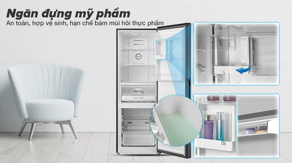 Ngăn đựng mỹ phẩm độc đáo