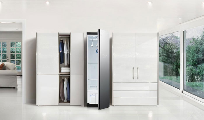 Tủ sấy chăm sóc quần áo thông minh LG Styler S5MB sở hữu thiết kế hiện đại