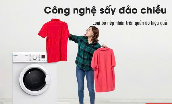  Máy sấy quần áo thông hơi Casper 7,2kg TD-72VWD
