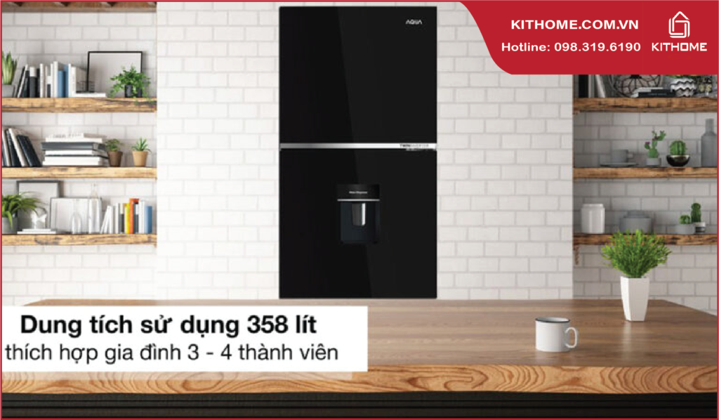 Phân tích khả năng làm lạnh trên tủ lạnh Aqua inverter AQR-T410FA(WGB) Phân tích khả năng làm lạnh trên tủ lạnh Aqua inverter AQR-T410FA(WGB)