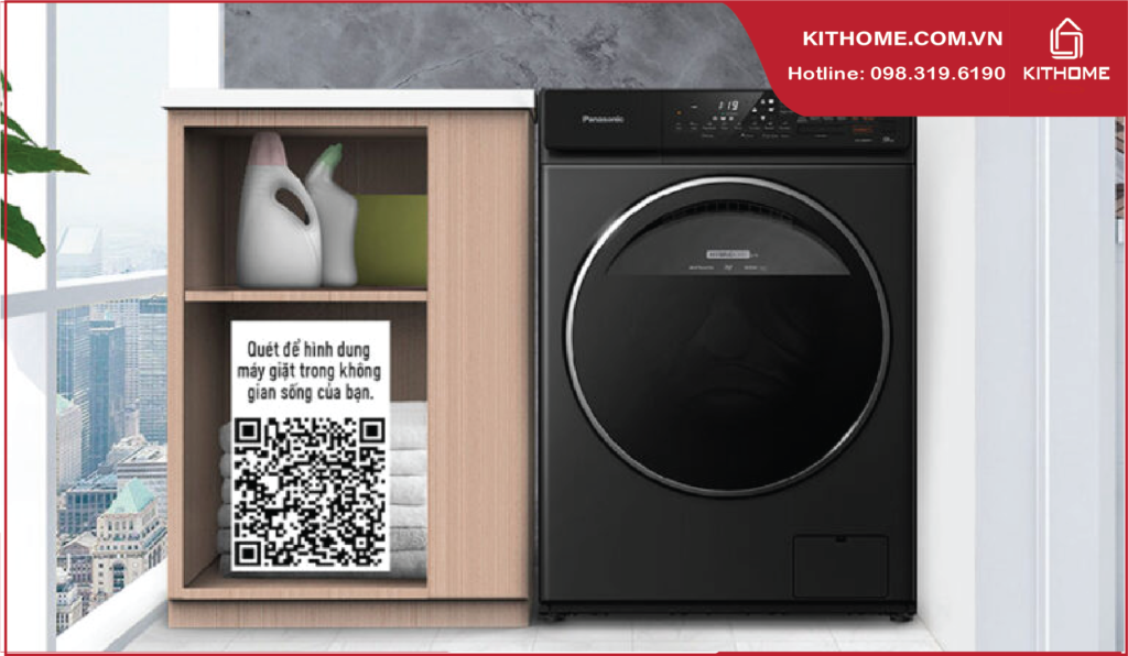 Giới thiệu công nghệ giặt trên máy giặt Panasonic 9kg NA-V90FR1BVT