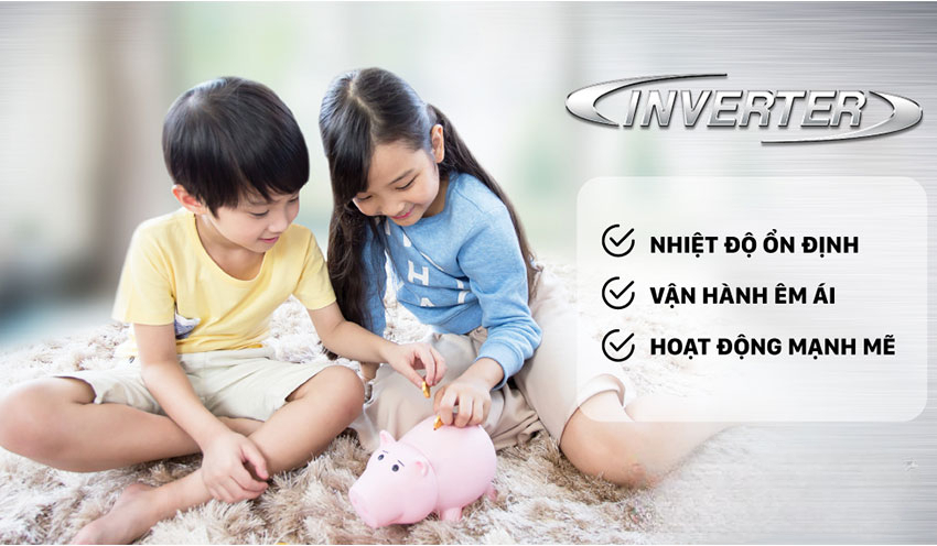 Điều hòa Daikin 1 chiều FTKY71ZVMV công nghệ Inverter giúp tiết kiệm điện hiệu quả