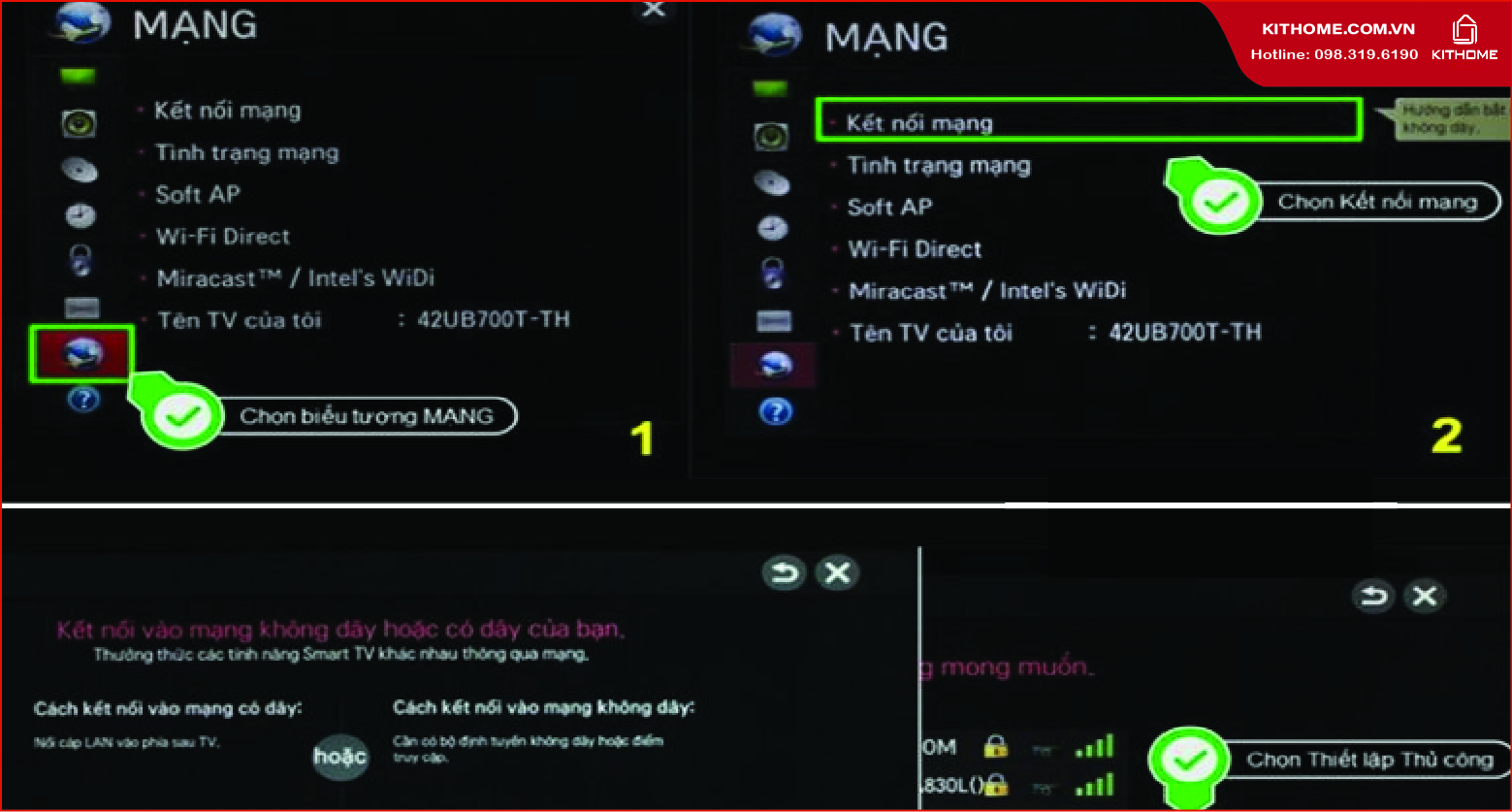 Cách đặt lại toàn bộ cài đặt mạng trên tivi LG nhanh chóng Ưu điểm và cách thiết lập kết nối mạng bằng cáp Ethernet cho tivi LG