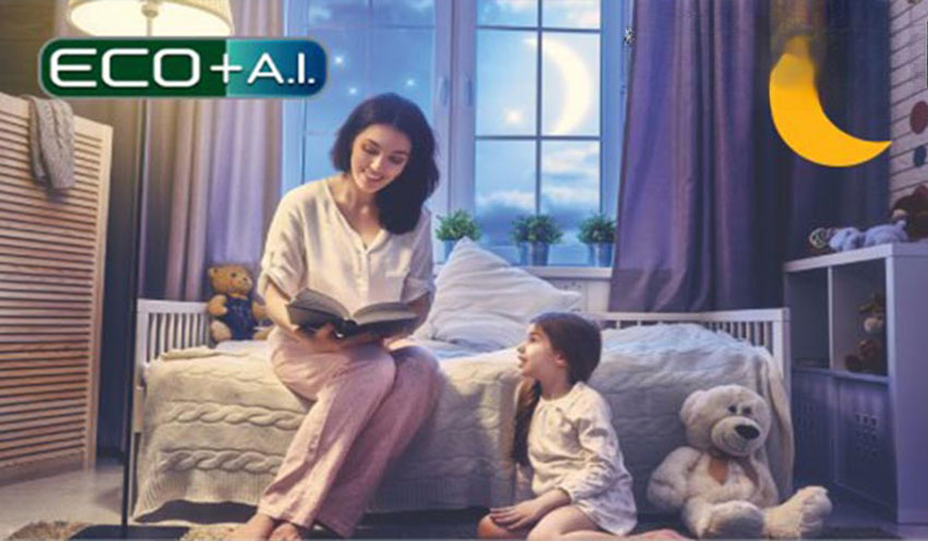 Tiết kiệm điện tối đa với công nghệ inverter và ECO-A.I Tiết kiệm điện tối đa với công nghệ inverter và ECO-A.I