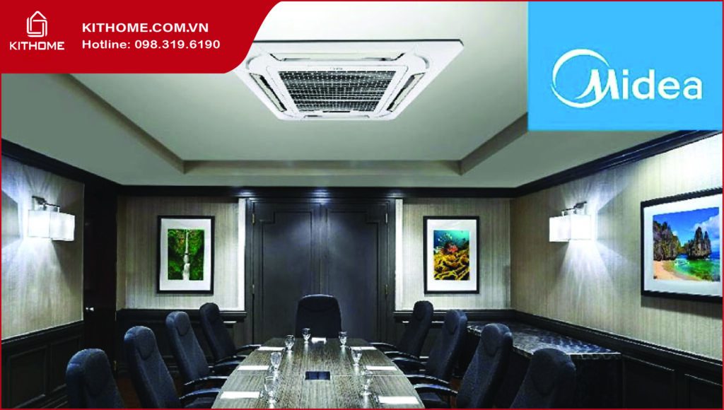 Điều hòa âm trần Midea MCD-60HRN1, thiết kế tinh tế và hiện đại Điều hòa âm trần Midea MCD-60HRN1, thiết kế tinh tế và hiện đại