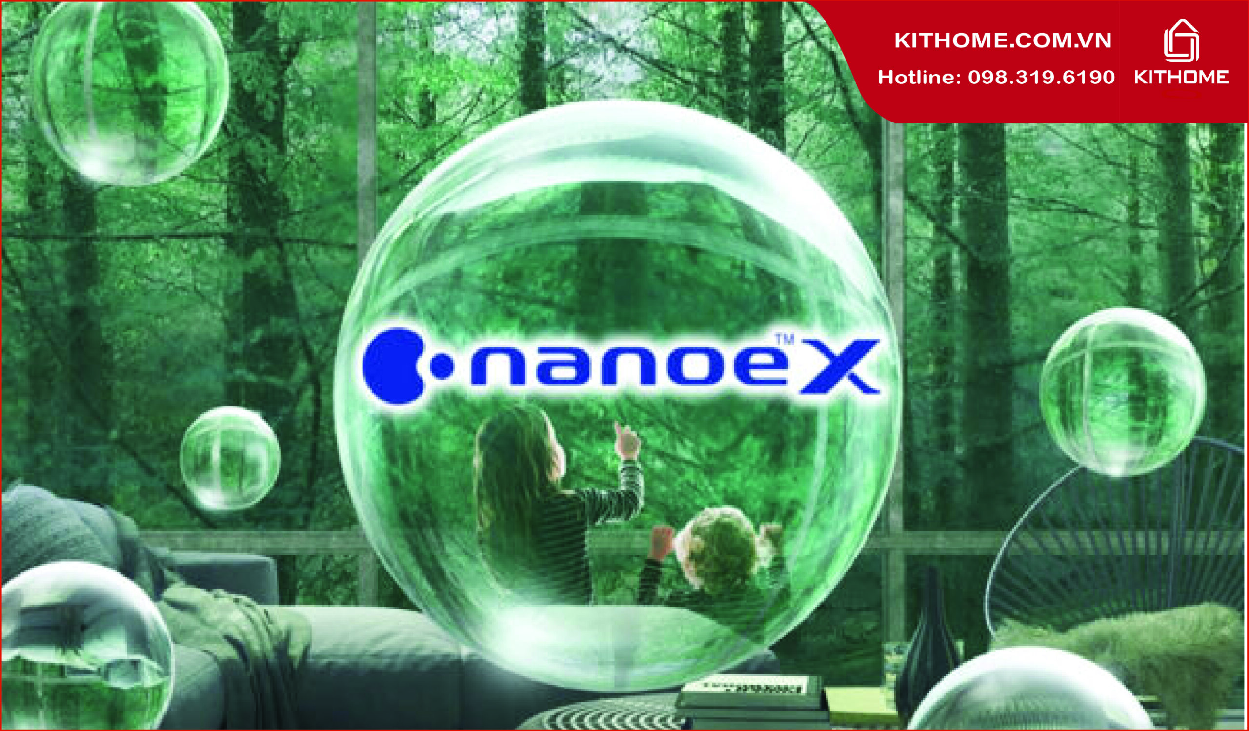 Công nghệ kháng khuẩn NanoeX Công nghệ kháng khuẩn NanoeX