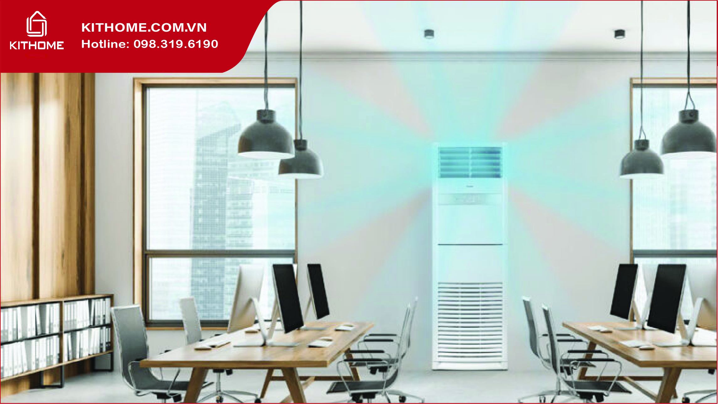 .Khả năng làm lạnh vượt trội của điều hòa cây giá rẻ Funiki FC50MMC1