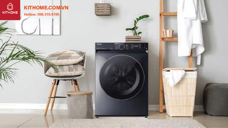 Máy giặt Toshiba TW-T23BU105UWV(MG) sở hữu thiết kế tinh tế, màu sắc trang nhã