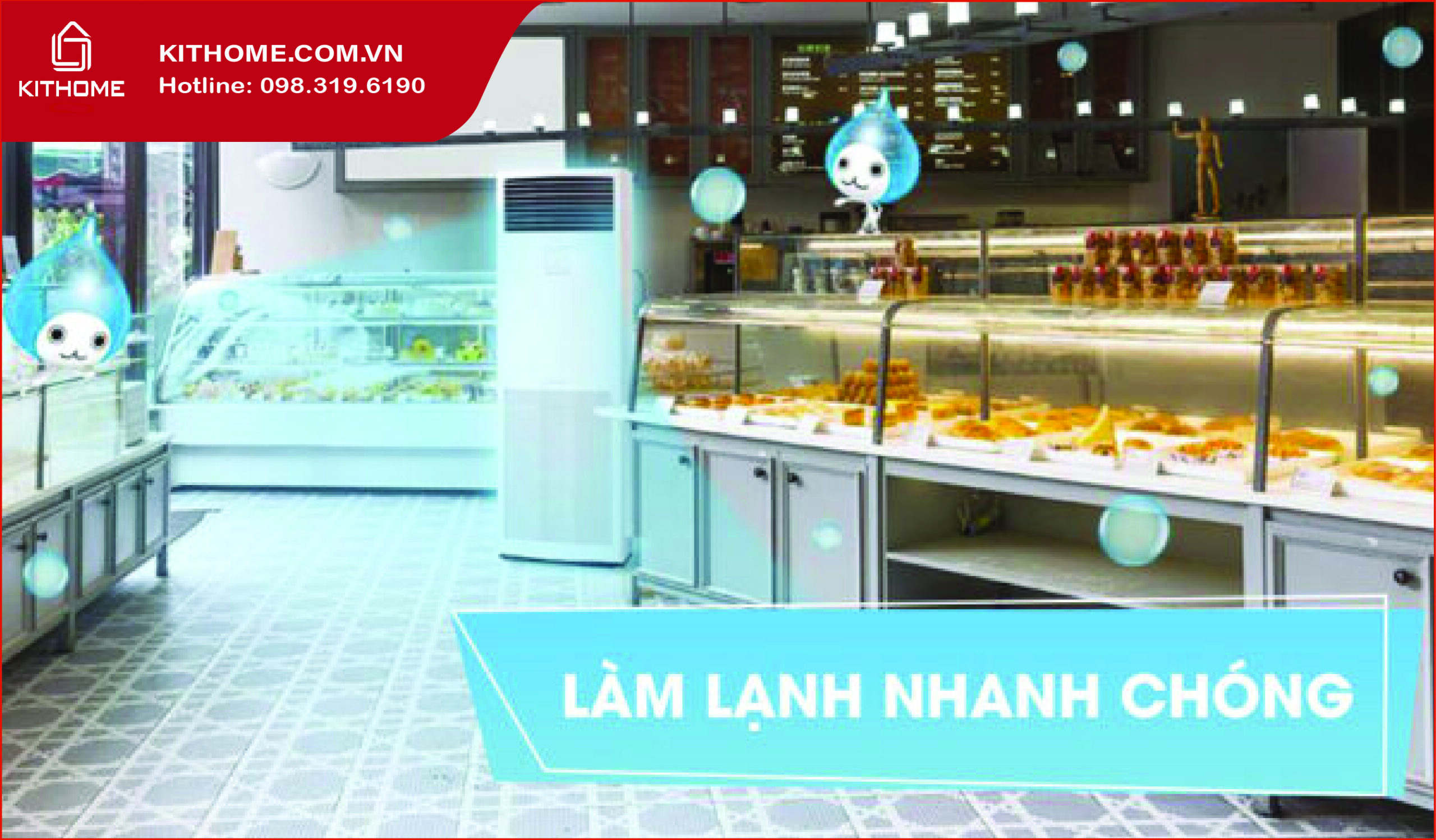 Điều hòa cây inverter Daikin FVA125AMVM/RZF125CVM – Giải pháp làm mát hiệu quả cho không gian lớn