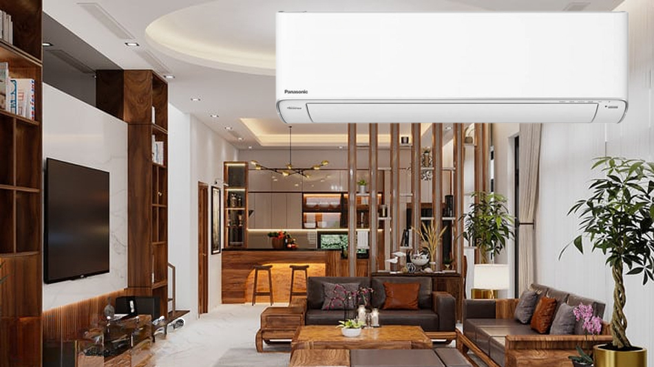 Điều hòa Panasonic Inverter 12000Btu CS-XZ12BKH-8 thiết kế hiện đại,