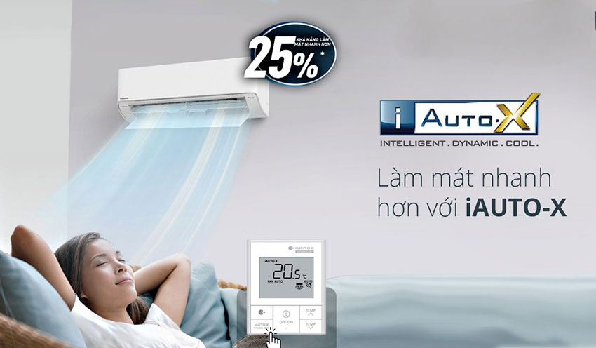 Điều hòa Panasonic 2 chiều CS-XZ12BKH-8 công nghệ làm lạnh nhanh