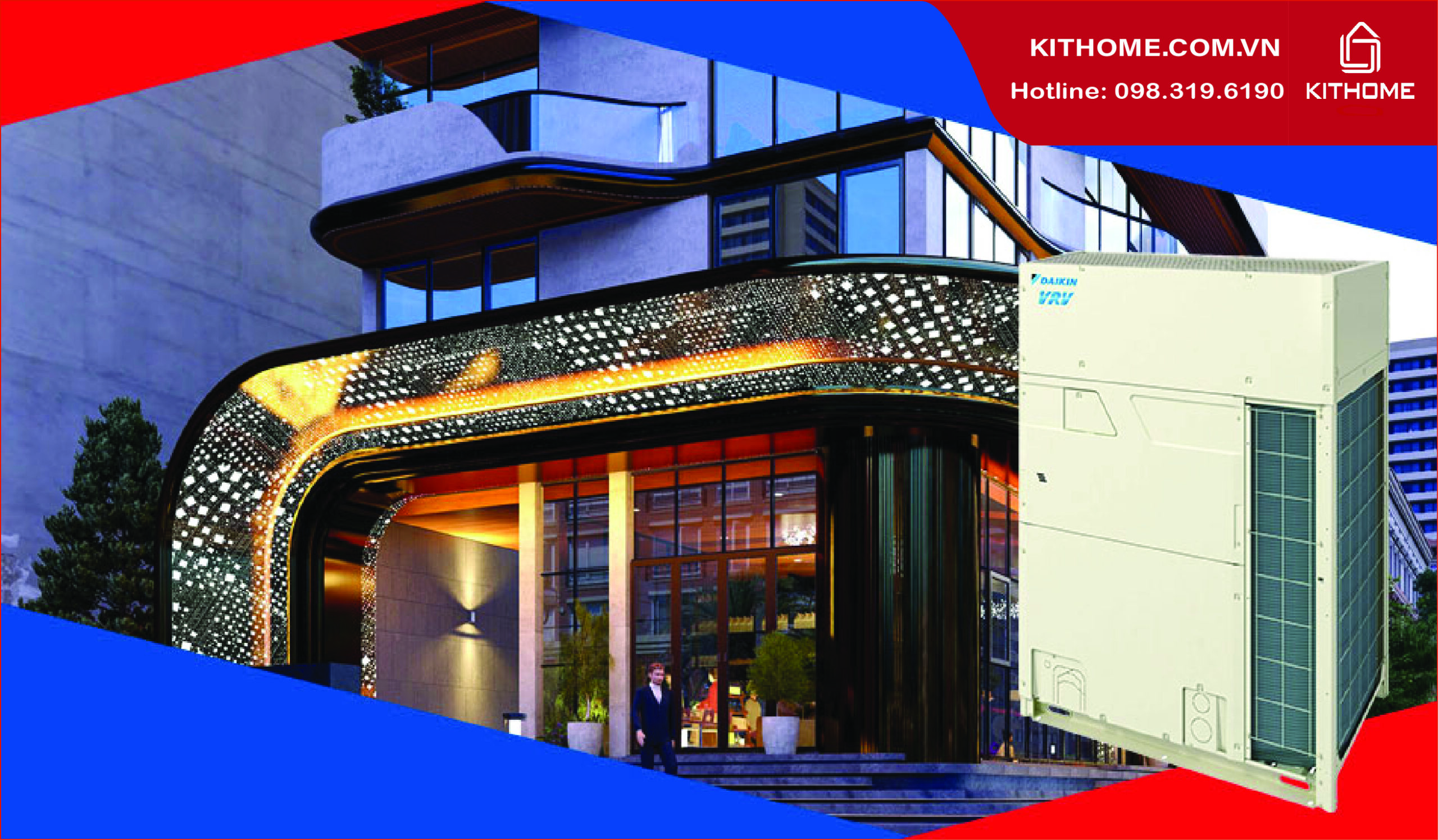 Tính năng vượt trội của điều hòa trung tâm Daikin RXQ8AYM