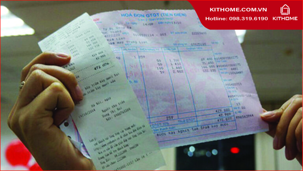 Theo dõi lượng điện tiêu thụ, so với các tháng trước khi sử dụng