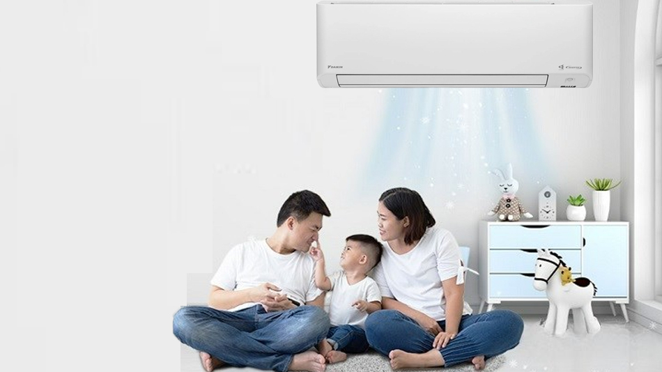 Điều hòa Daikin 9000Btu 1 chiều Inverter FTKY25ZVMV/RKY25ZVMV làm lạnh nhanh chóng