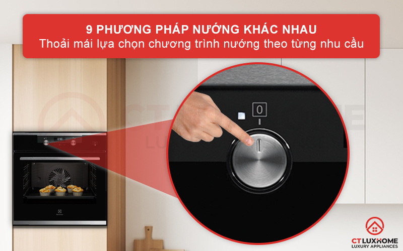 Tùy chọn 9 phương pháp nướng khác nhau tha hồ cho bạn lựa chọn