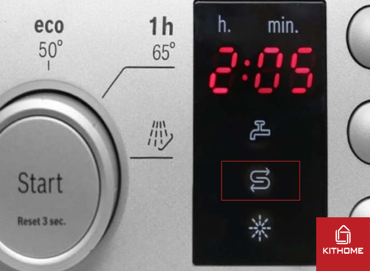 Ký hiệu hai mũi tên ngược chiều là biểu tượng thiếu muối của máy rửa bát Ký hiệu hai mũi tên ngược chiều là biểu tượng thiếu muối của máy rửa bát