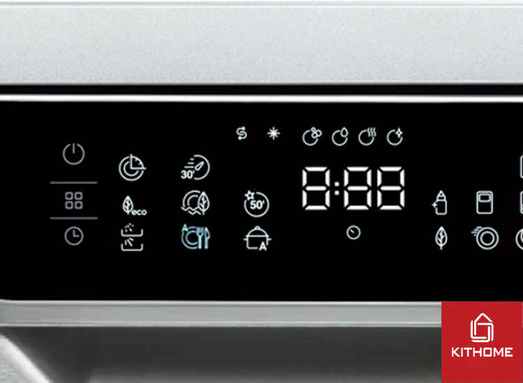 Các ký hiệu của các chế độ cơ bản trên máy rửa bát Eurosun