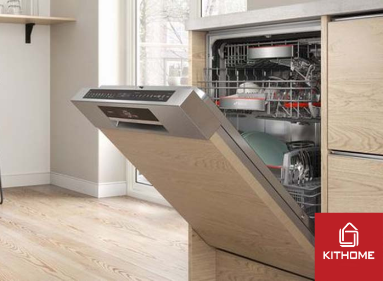 Máy rửa chén âm tủ là dòng máy rửa chén được lắp đặt âm tủ vào kệ bếp, tủ bếp