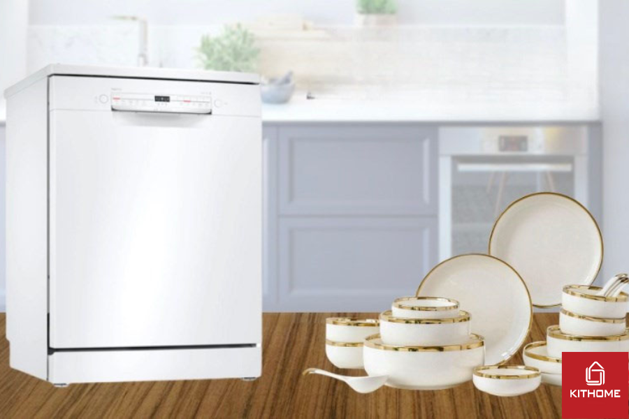 Chỉnh muối máy rửa bát Bosch serie 2