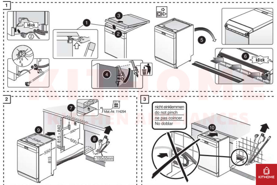 Đọc kỹ hướng dẫn lắp đặt từ nhà sản xuất